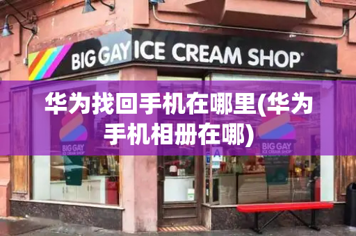 华为找回手机在哪里(华为手机相册在哪)-第1张图片-星选测评