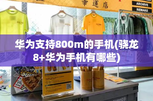 华为支持800m的手机(骁龙8+华为手机有哪些)-第1张图片-星选测评