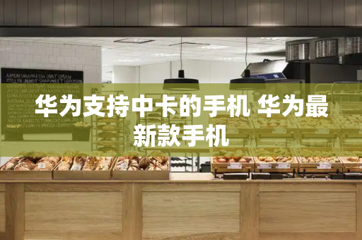 华为支持中卡的手机 华为最新款手机