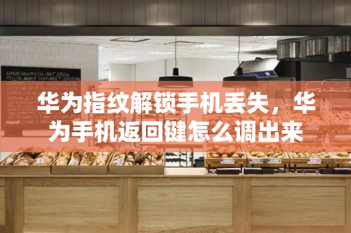 华为指纹解锁手机丢失，华为手机返回键怎么调出来