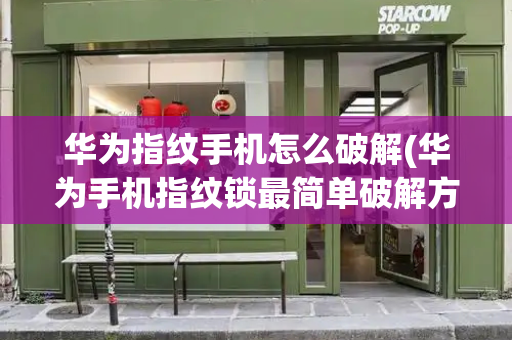 华为指纹手机怎么破解(华为手机指纹锁最简单破解方法)-第1张图片-星选测评
