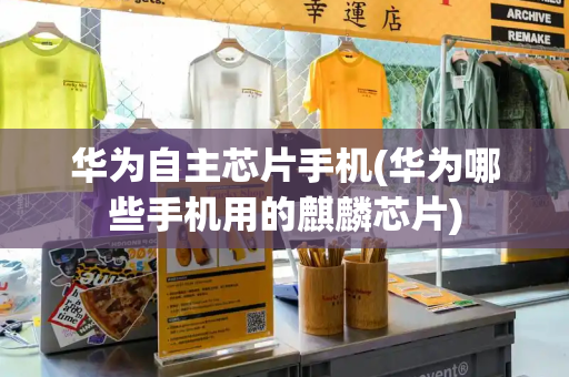 华为自主芯片手机(华为哪些手机用的麒麟芯片)-第1张图片-星选测评