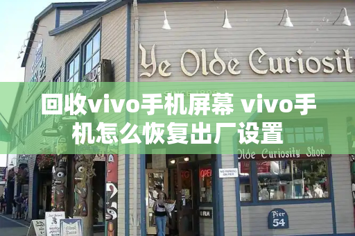 回收vivo手机屏幕 vivo手机怎么恢复出厂设置-第1张图片-星选测评