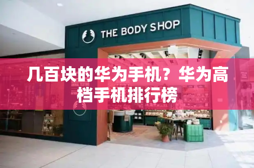 几百块的华为手机？华为高档手机排行榜-第1张图片-星选测评