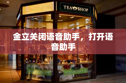 金立关闭语音助手，打开语音助手