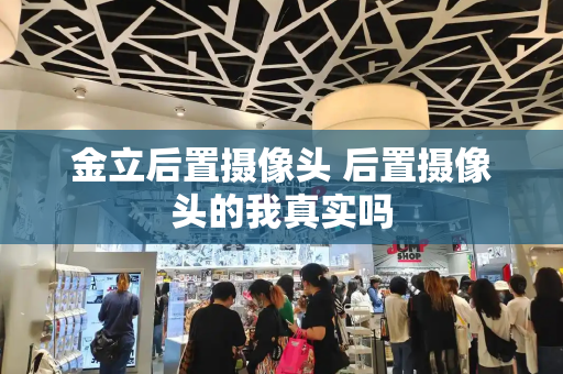 金立后置摄像头 后置摄像头的我真实吗