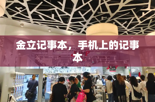 金立记事本，手机上的记事本