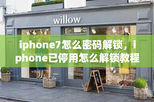 iphone7怎么密码解锁，iphone已停用怎么解锁教程