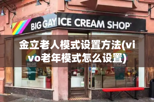 金立老人模式设置方法(vivo老年模式怎么设置)