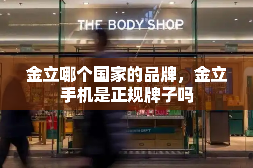 金立哪个国家的品牌，金立手机是正规牌子吗-第1张图片-星选测评