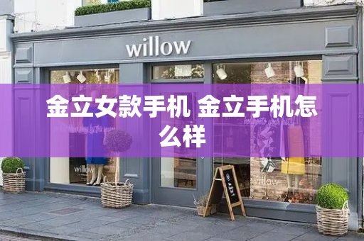 金立女款手机 金立手机怎么样