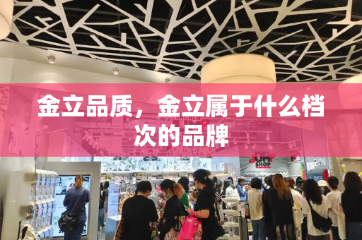 金立品质，金立属于什么档次的品牌-第1张图片-星选测评