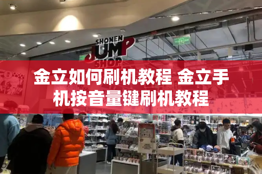 金立如何刷机教程 金立手机按音量键刷机教程
