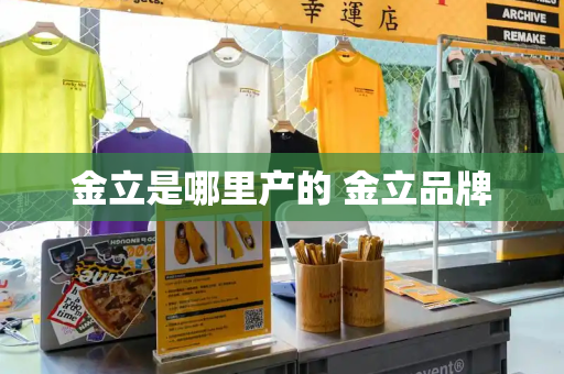金立是哪里产的 金立品牌