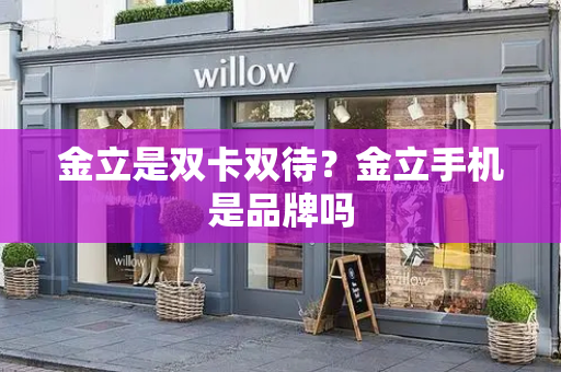 金立是双卡双待？金立手机是品牌吗
