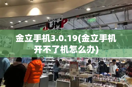 金立手机3.0.19(金立手机开不了机怎么办)-第1张图片-星选测评
