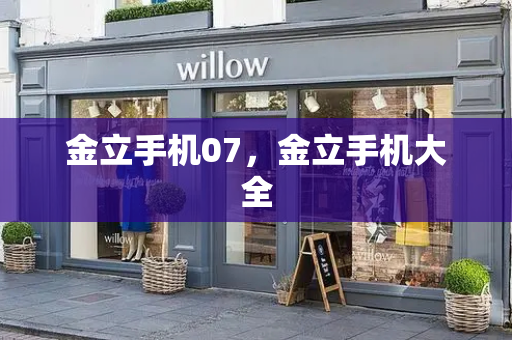 金立手机07，金立手机大全-第1张图片-星选测评