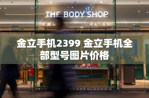 金立手机2399 金立手机全部型号图片价格-第1张图片-星选测评