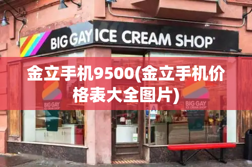 金立手机9500(金立手机价格表大全图片)-第1张图片-星选测评