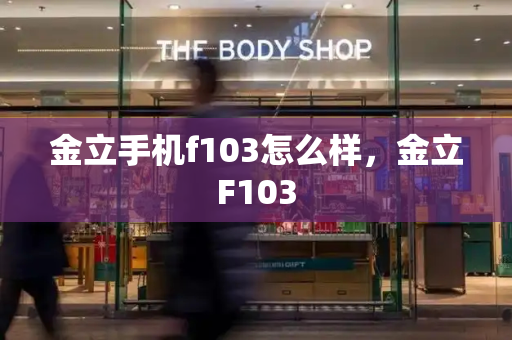 金立手机f103怎么样，金立F103-第1张图片-星选测评