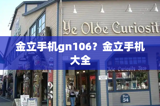 金立手机gn106？金立手机大全-第1张图片-星选测评