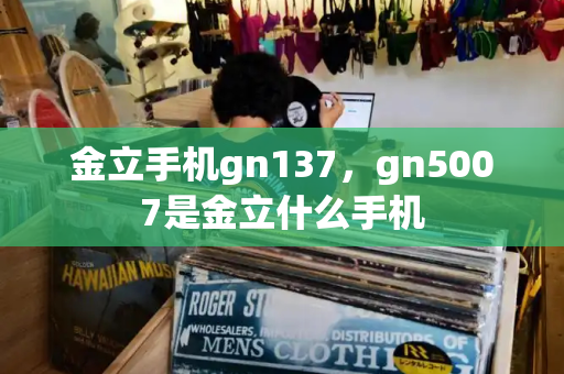 金立手机gn137，gn5007是金立什么手机-第1张图片-星选测评