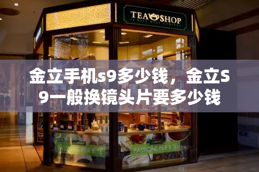金立手机s9多少钱，金立S9一般换镜头片要多少钱