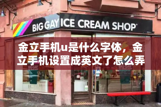 金立手机u是什么字体，金立手机设置成英文了怎么弄成中文-第1张图片-星选测评