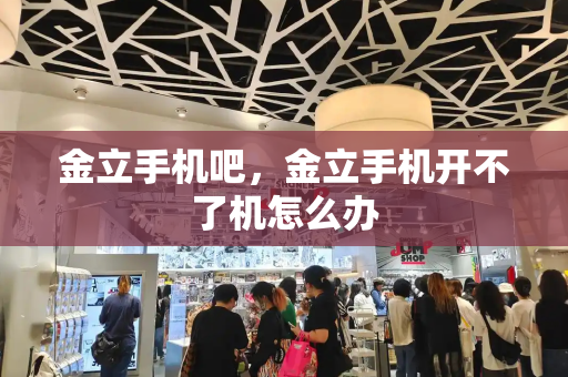 金立手机吧，金立手机开不了机怎么办-第1张图片-星选测评
