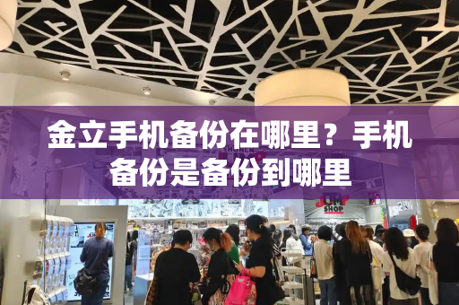 金立手机备份在哪里？手机备份是备份到哪里