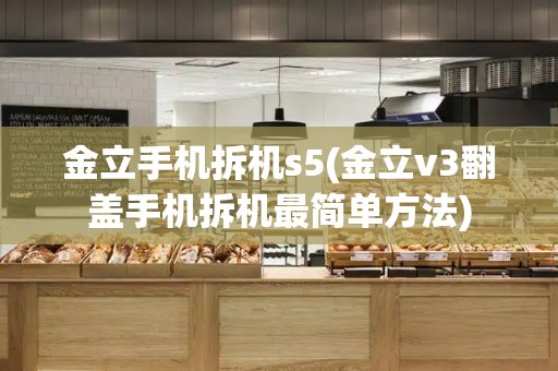 金立手机拆机s5(金立v3翻盖手机拆机最简单方法)