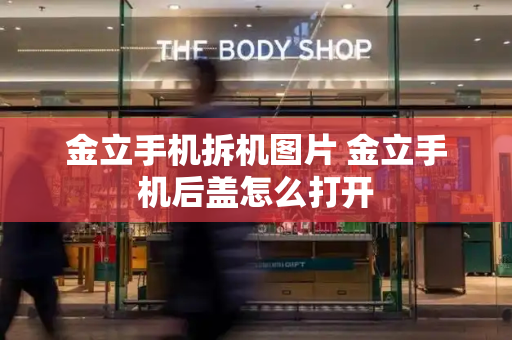 金立手机拆机图片 金立手机后盖怎么打开-第1张图片-星选测评