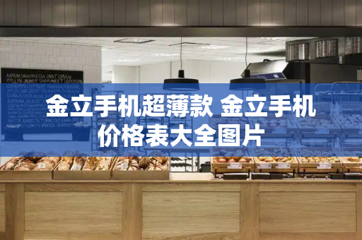 金立手机超薄款 金立手机价格表大全图片-第1张图片-星选测评