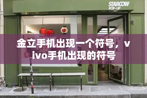 金立手机出现一个符号，vivo手机出现的符号