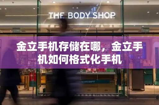 金立手机存储在哪，金立手机如何格式化手机
