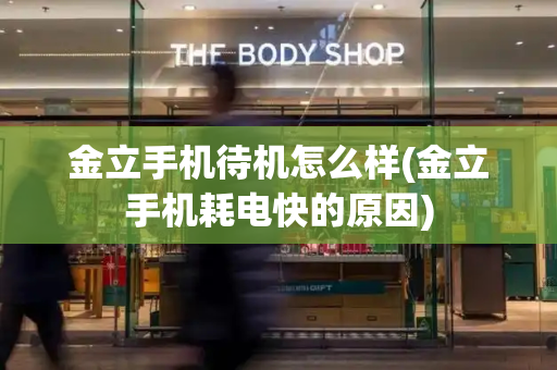 金立手机待机怎么样(金立手机耗电快的原因)