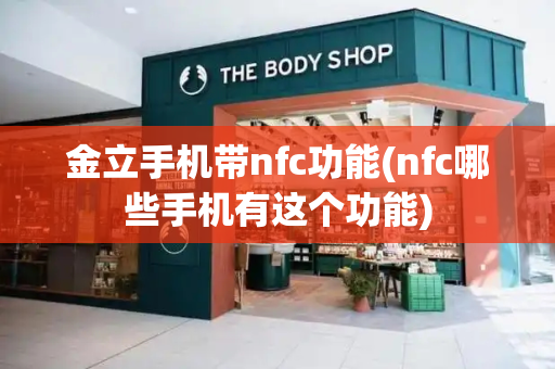 金立手机带nfc功能(nfc哪些手机有这个功能)-第1张图片-星选测评
