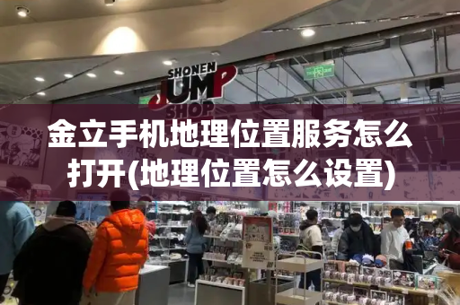 金立手机地理位置服务怎么打开(地理位置怎么设置)