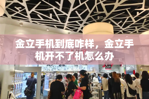 金立手机到底咋样，金立手机开不了机怎么办