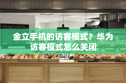 金立手机的访客模式？华为访客模式怎么关闭