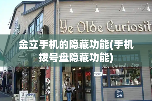 金立手机的隐藏功能(手机拨号盘隐藏功能)