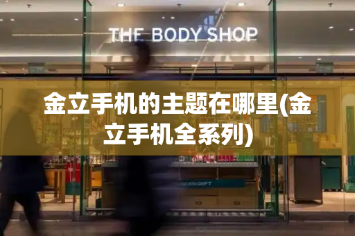 金立手机的主题在哪里(金立手机全系列)