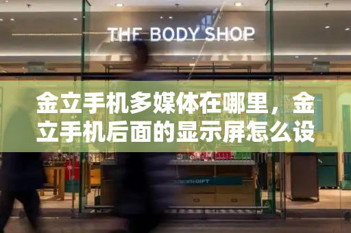 金立手机多媒体在哪里，金立手机后面的显示屏怎么设置