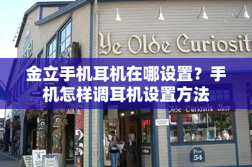 金立手机耳机在哪设置？手机怎样调耳机设置方法-第1张图片-星选测评