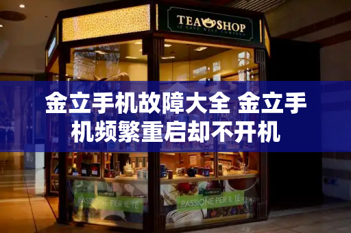 金立手机故障大全 金立手机频繁重启却不开机-第1张图片-星选测评