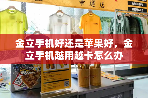 金立手机好还是苹果好，金立手机越用越卡怎么办-第1张图片-星选测评