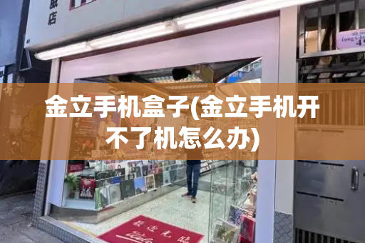 金立手机盒子(金立手机开不了机怎么办)-第1张图片-星选测评