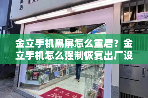 金立手机黑屏怎么重启？金立手机怎么强制恢复出厂设置-第1张图片-星选测评