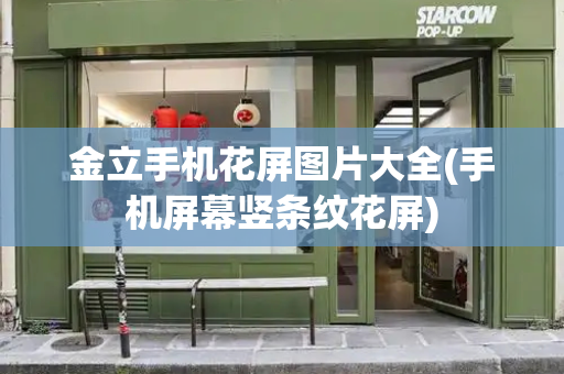 金立手机花屏图片大全(手机屏幕竖条纹花屏)
