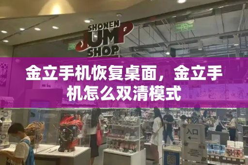 金立手机恢复桌面，金立手机怎么双清模式-第1张图片-星选测评
